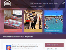 Tablet Screenshot of bunkhouseplus.co.uk
